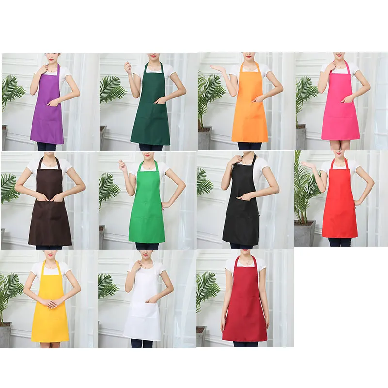 Waterproof Oil Cooking Apron Chef Aprons for Women Men Kitchen Bib Apron Idea for Dishwashing Cleaning Painting WWO66