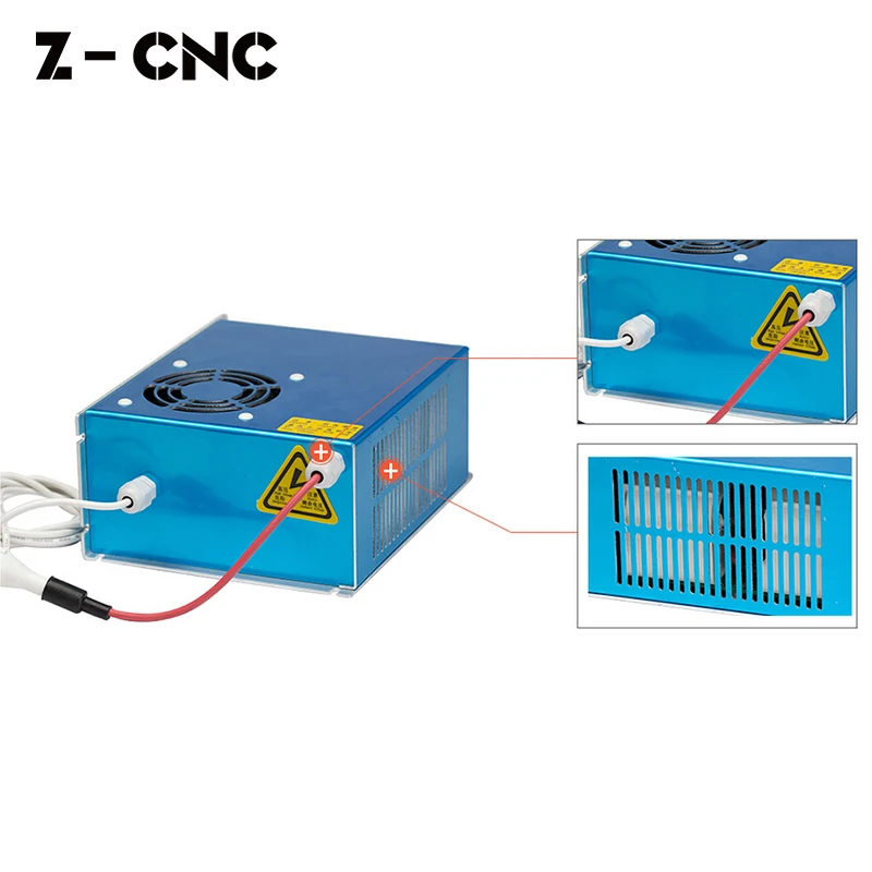 L'alimentazione elettrica DY10 Pwr del Laser di Co2 di Z-CNC per la cassa blu di Hongyuan di 50-80W HY sostituisce MYJG-80