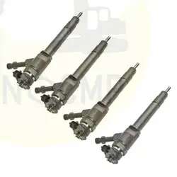 4PCS Fuel Injectors 0445110250 30637375 0986435178 30750283 0986435123 for FORD Ranger MAZDA BT-50 WLAA13H50 WLAA-13-H50