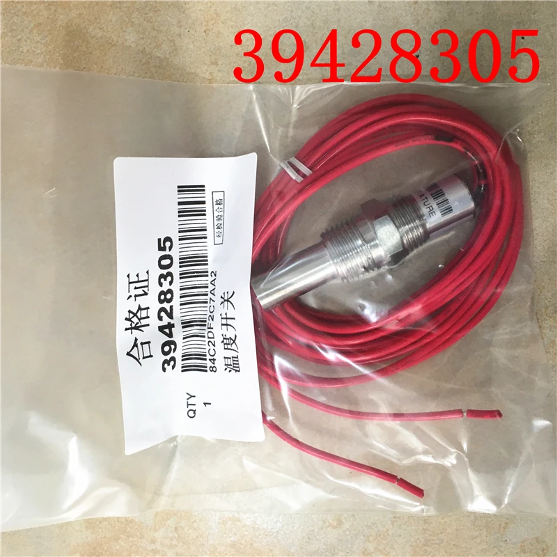 39428305 Free shipping  screw air compressor parts temperature switch sensor temp transmitter