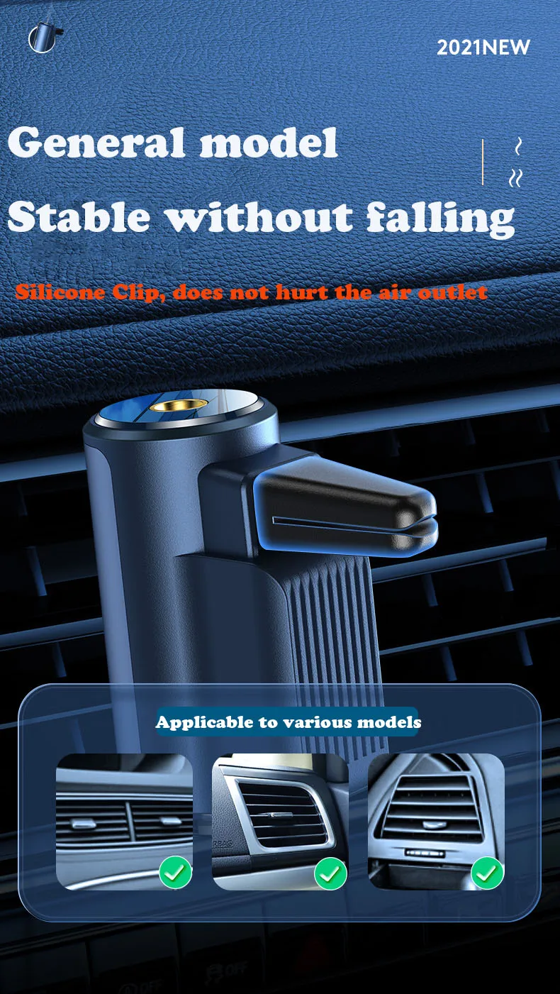 Auto elektrische Aroma Diffusor ätherische Öl Auto Duft Lufter frischer Luft reiniger Luftbe feuchter mit Box Duft für Auto nach Hause – Detail 8