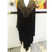 African Style Bazin Chiffon Dress for Women #2