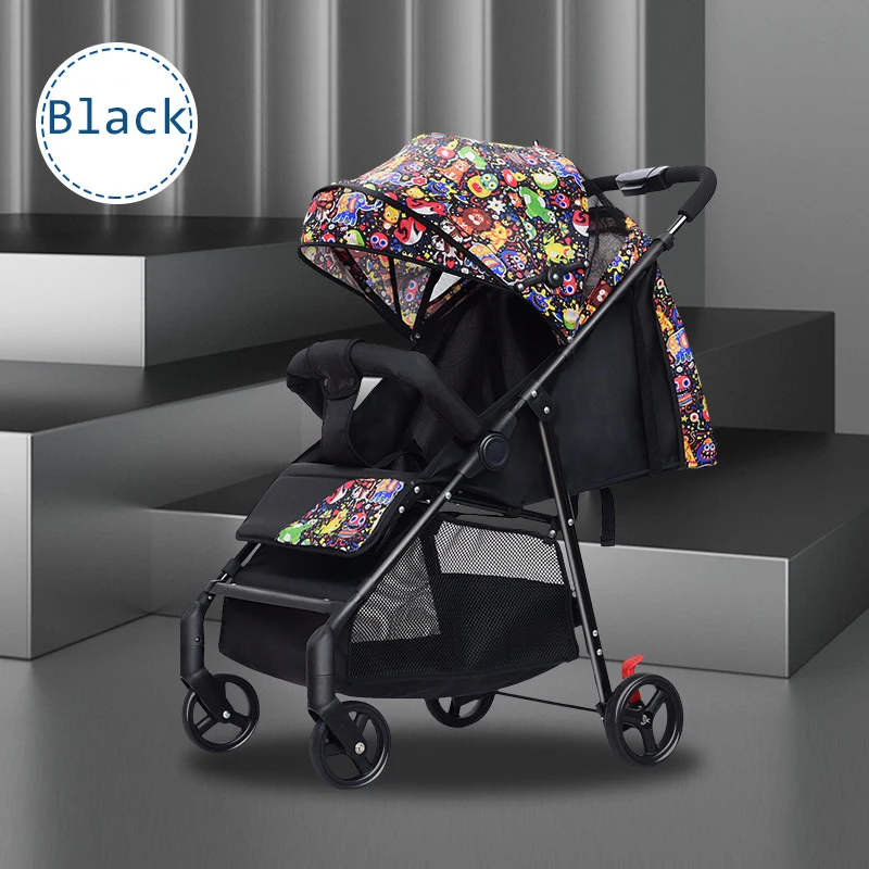 

Portable Baby Stroller Lightweight Travel Pram Folding Baby Carriage Newborn Stroller 0-3 Years Old