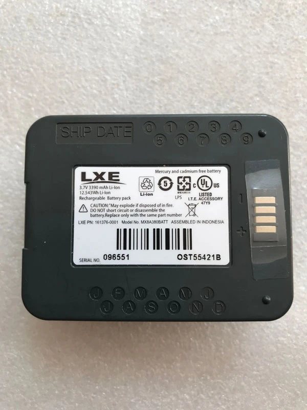 

GeLar Original Replacement Battery 161376-0001 For Honeywell LXE MX8 Mobile Handheld Computer Battery 3390mAh