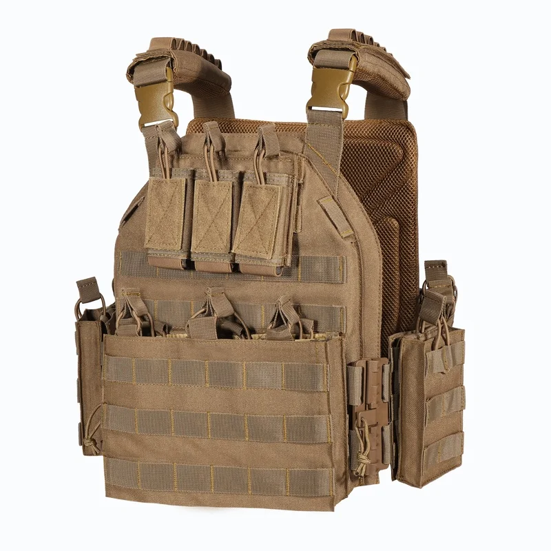 Airsoft Paintball Tactical Vest, Plate Carrier, Bullet Proof Vest, Outdoor Hunting Accessories, 1000D