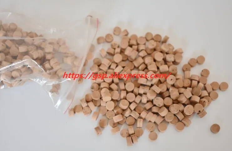 30pcs cork pad for saxophone keys and muffled cork pad.diameter 7 mm, thickness 4 mm