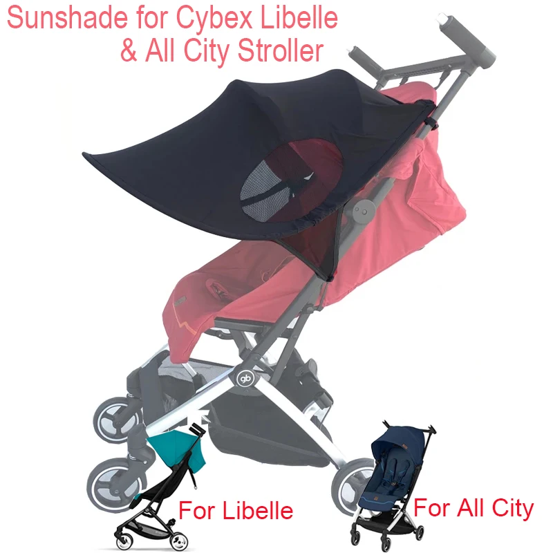 Accessori per passeggini su misura parasole parasole parasole copertura UV per Cybex Libelle GB Goodbaby Pockit + All City