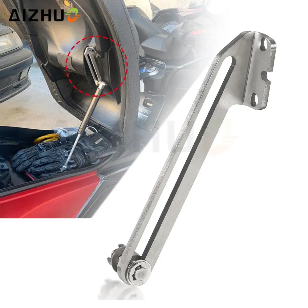 

XCITING 250 300 500 Motorcycle Cushion Open Angle Increases Bracket For KYMCO Xciting R250Fi Downtown 300i 350i Stainless Steel