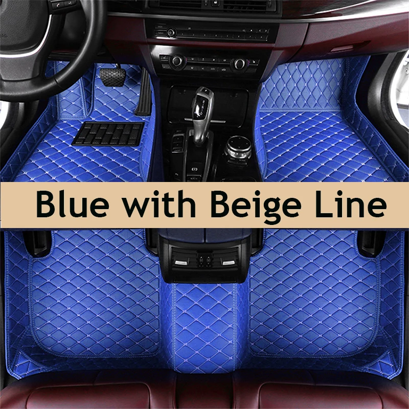 Car Mats Floor for Volkswagen Passat Amarok Golf Caddy TIGUAN TOUAREG Scirocco Polo Voyage 2000-2021 Car Accessories Rug Carpets