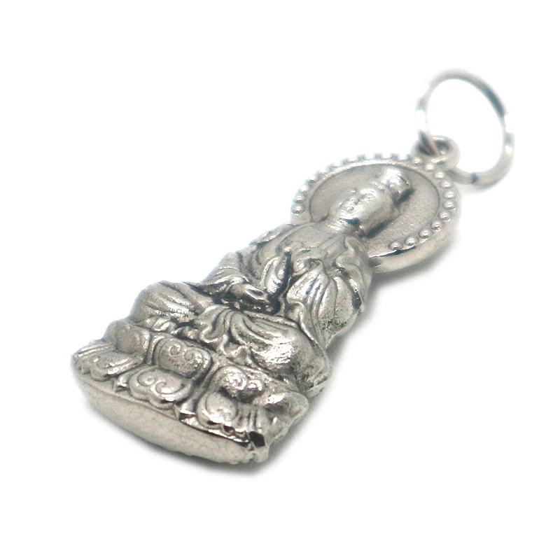 New Arrival Unisex 316L Stainless Steel Guan Yin Protect Classic Pendant