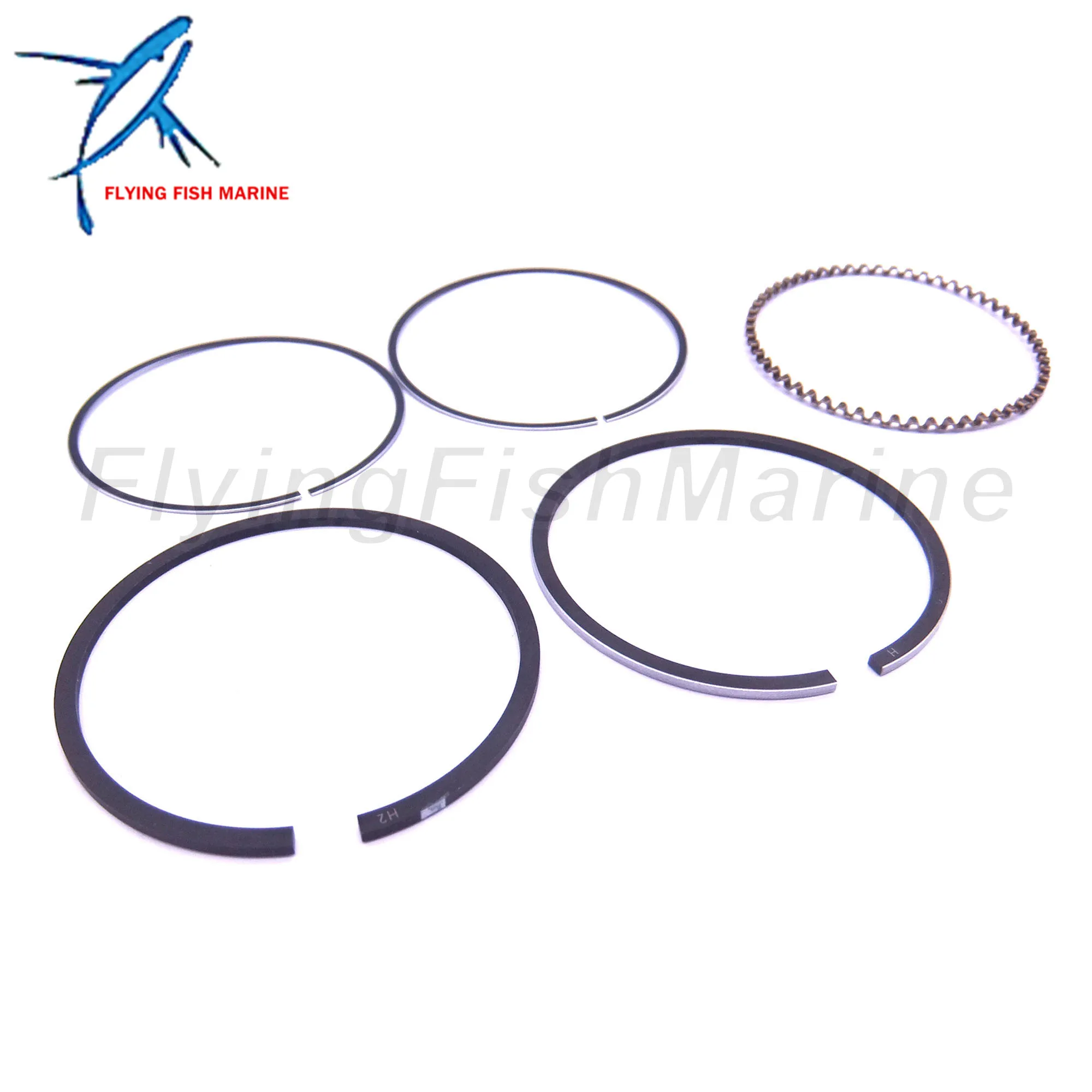 Outboard Engine 68D-E1603-00-00 Piston Ring Set STD for Y F4 Boat Motor 4-stroke