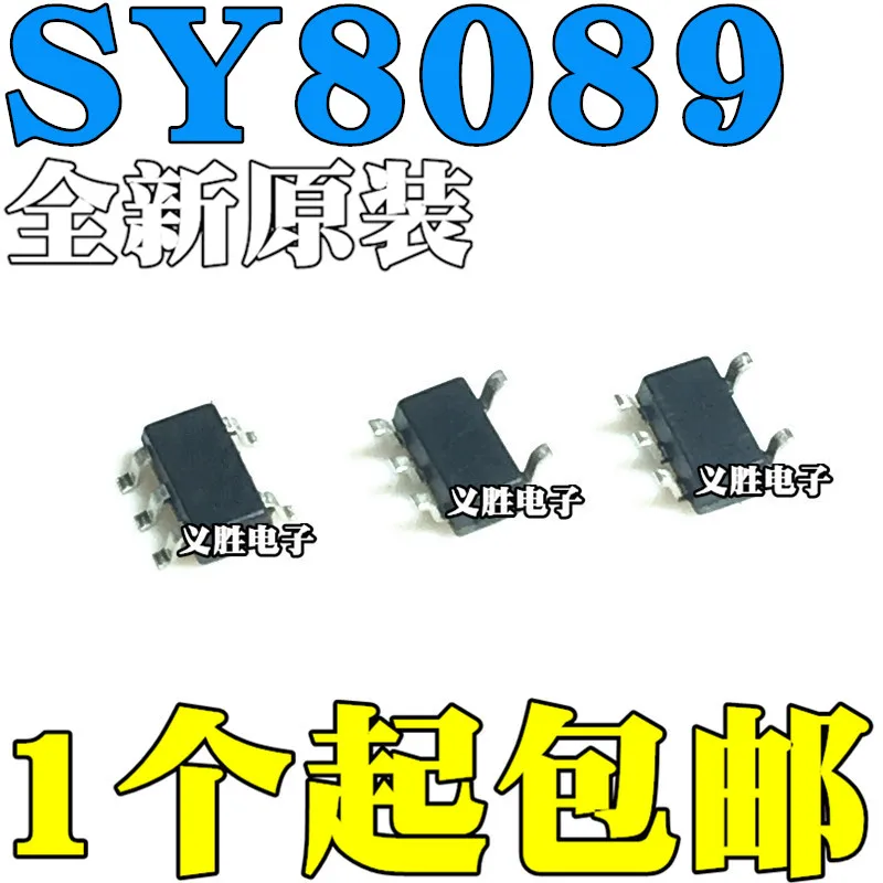 New and original SY8089AAAC  KV SOT23-5  Synchronous Buck DC-DC regulator DC - DC voltage stabilizer synchronous buck chips