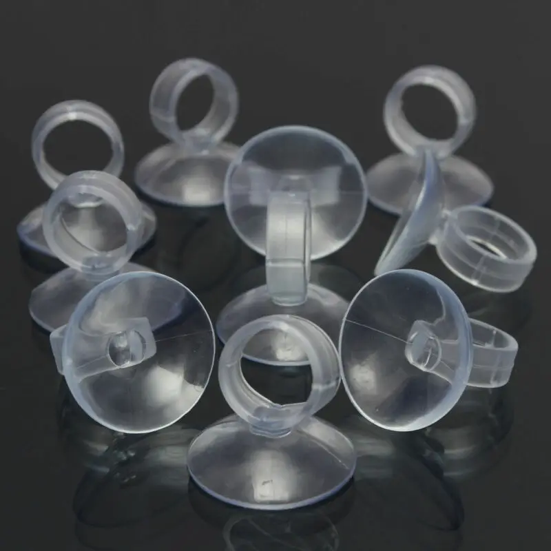 10pcs Aquarium Fish Tank Suction Cup Sucker Holders, For Air Line Tube Hose Pump To Fix The Aquarium Fish Tank