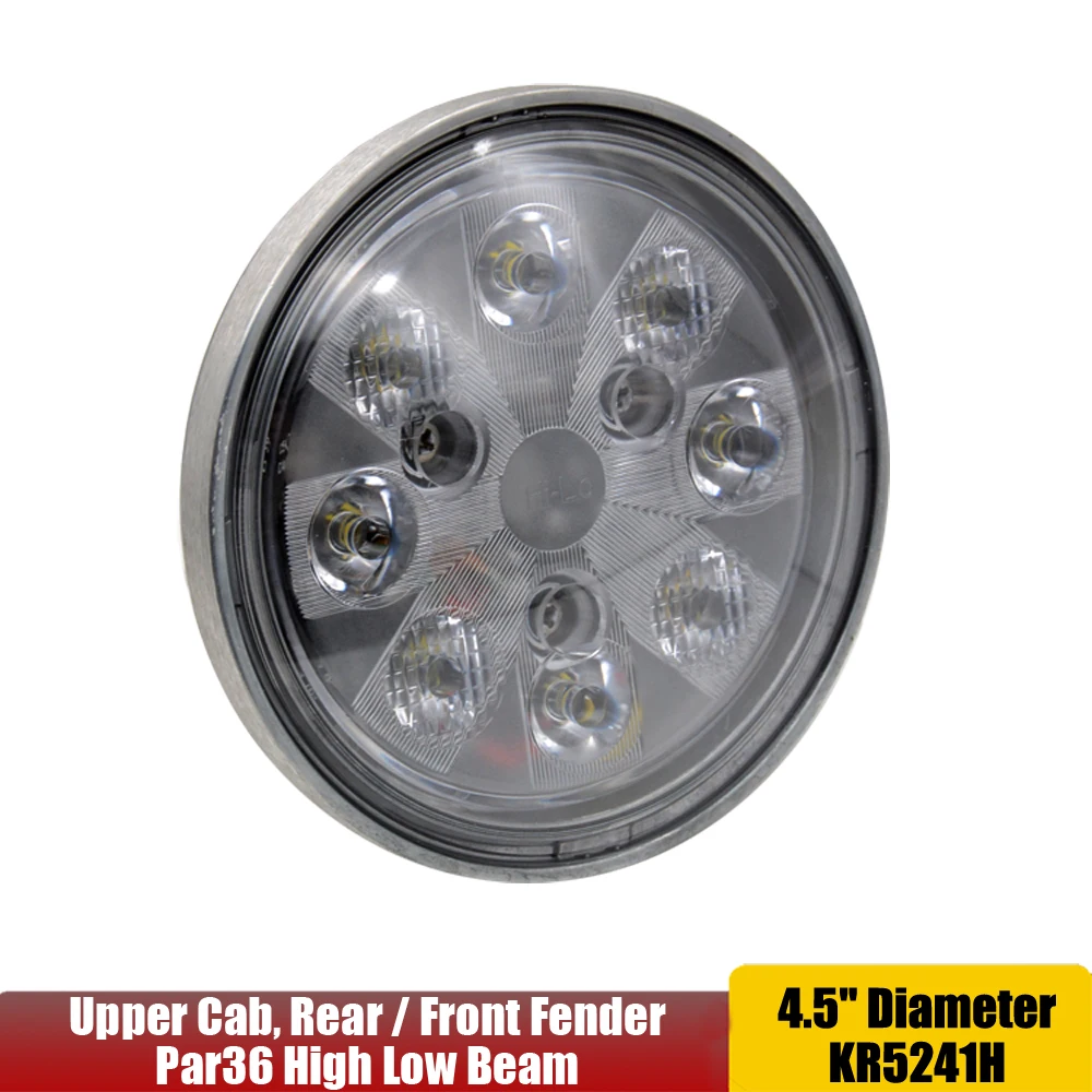 Par36 24 واط الطائرات LED الهبوط و تاكسي ضوء-مرحبا/لو شعاع 12 فولت 24 فولت مختومة شعاع ل Allis تشالمرز جرار 160,170,175,180 + x1