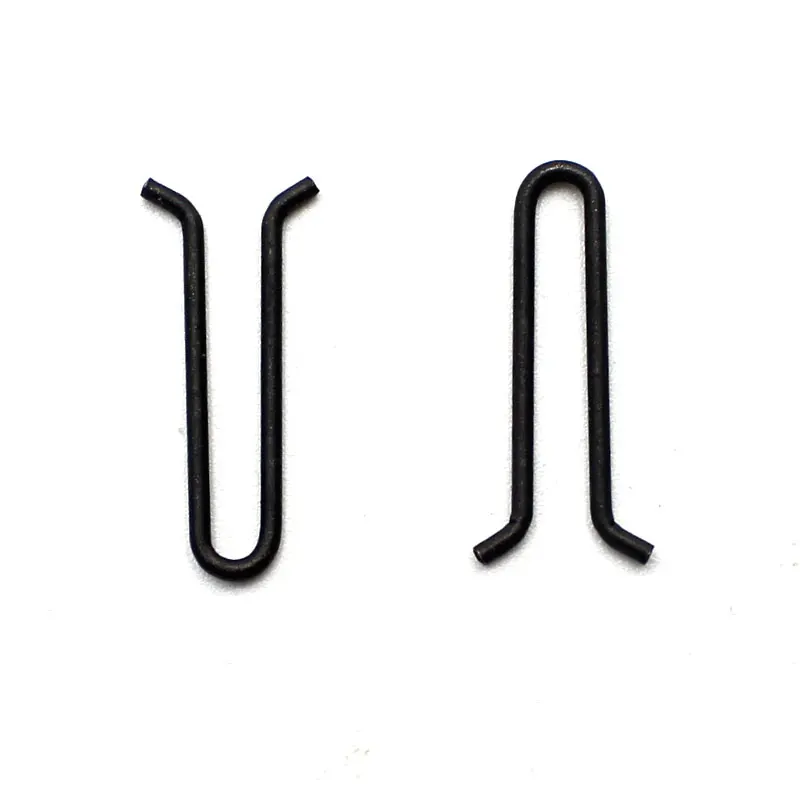 Rigtrip 50PCS Piombo Loops Metodo Feeder Hair Rigs Accessori per la pesca alla carpa Peso di piombo Girevoli e anelli per realizzare cavi