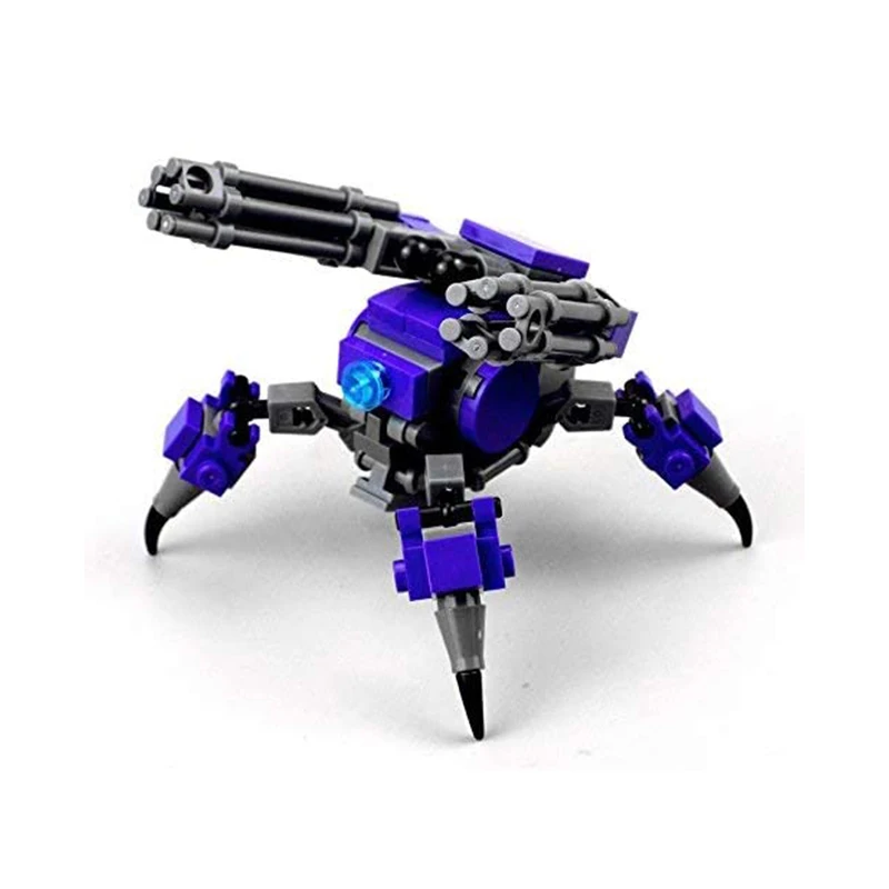 7CM Robot Spider Building Blocks Toys For Children Armor Soldier Anime Figure Assemble Bricks Mech Warrior Action Figure Dolls