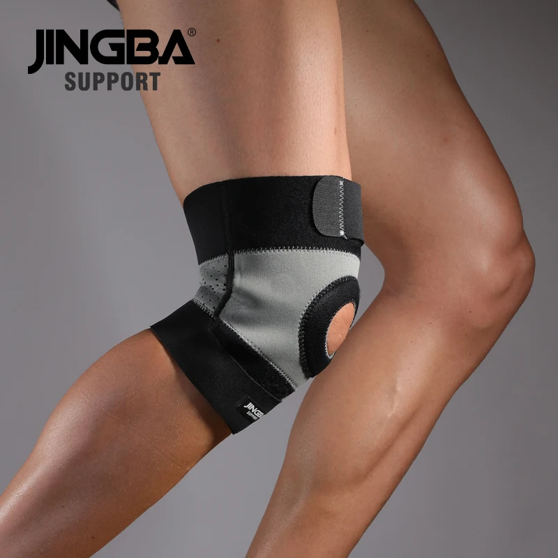 JINGBA SUPPORT Rodillera Deportivava Adjustable knee Pads Knee Brace Support Belt Knee Protector Volleyball Basketball Kneecap