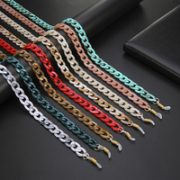 Trendy Acrylic Sunglasses Glasses Chains for Women Holder Cord Reading Chain Lanyard Eyeglasses Hanging Neck Chain Wholesale
