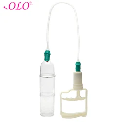 OLO Male Chastity Device Vacuum Pump Penis Extender Enlarger Enlargement Male Masturbator Penis Pump Sex Toys for Men