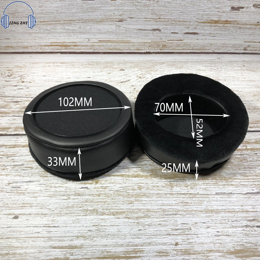 Gelten für Hifiman HE300 HE500 HE560 HE560i HE400 HE400i HE400s ER 350 Kopfhörer ersetzen Ohr Abdeckung Dicker Flanell ohr pad