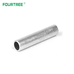 GL-10/16/25/35/50/70/95/120 Aluminum Wire Cable Hole Passing Connecting Sleeve Tube Ferrule Lug Connector Crimp Terminal