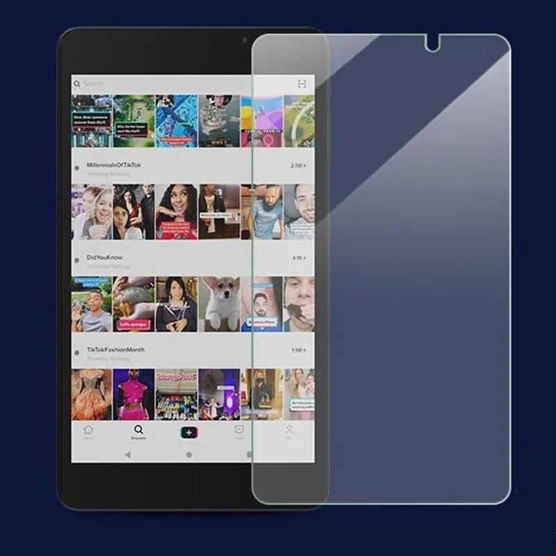 Tempered Glass For COOPERS CP80  8inch Tablet Screen Protector Protective Flim