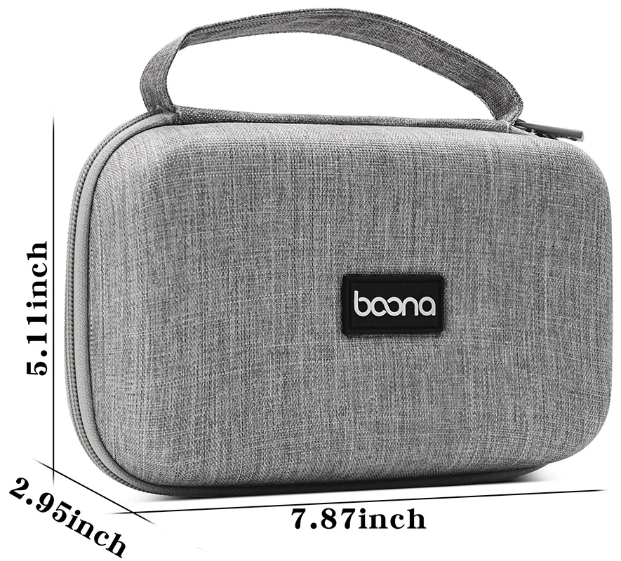 BOONA Laptop Cord Organizer Travel Cord Carrying Case Power Supply Adapter Case Electronic Gadgets Bag for Macbook air Pro Apple