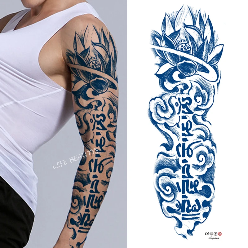 Juice Ink Waterproof Temporary Tattoo Sticker, Long-lasting Waterproof For 1-2 Weeks, Realistic Semi-Permanent Fake Tattoo