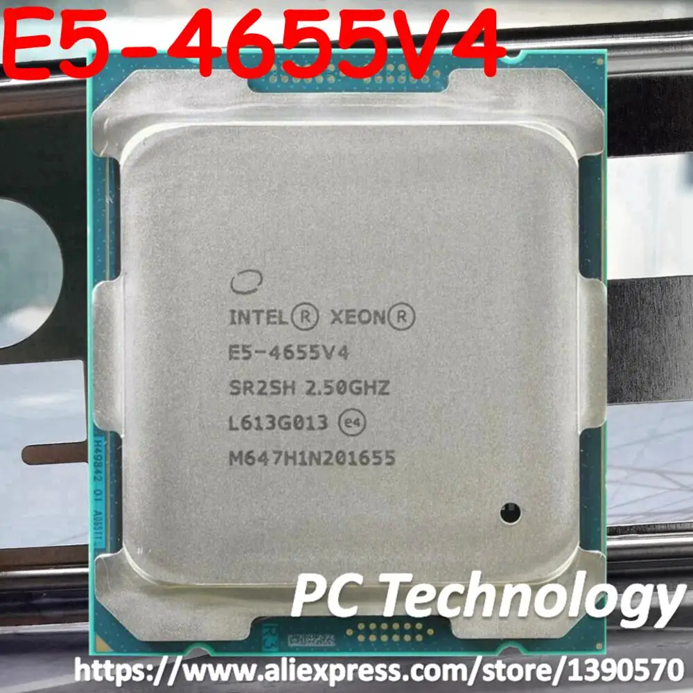 Original Intel Xeon QS version E5-4655V4 2.50GHz 8-cores 30MB LGA2011-3 E5 4655 V4 Processor free shipping E5-4655 V4 E5 4655V4