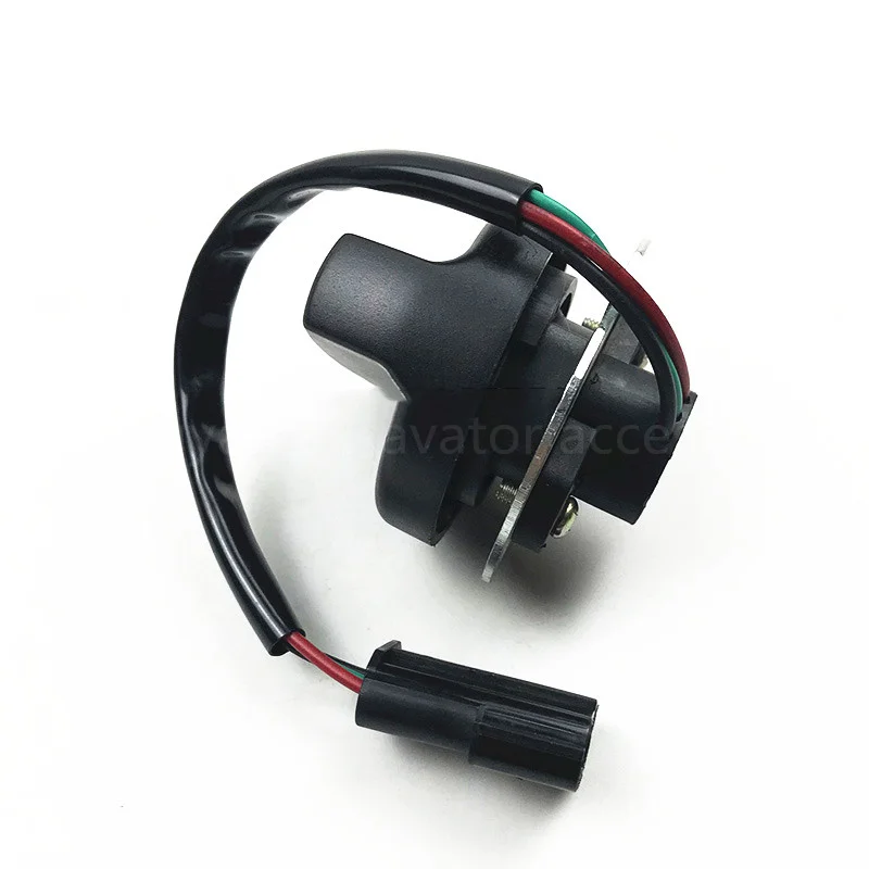 E120268 For Kobelco SK60 100 200 220-6-6E Throttle Knob Fuel Switch Throttle Switch Throttle Knob Excavator Parts