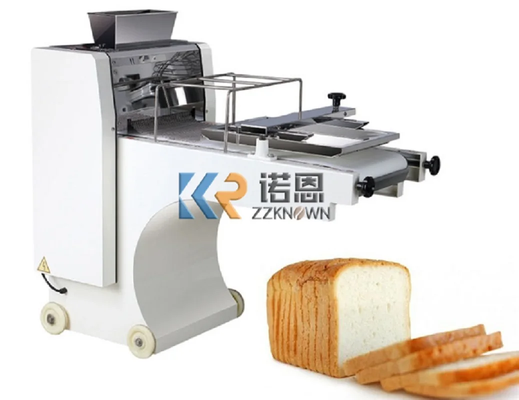 Commercial Electric Loaf Toast Bread Dough Moulder Molding Shaping Forming Making Machine