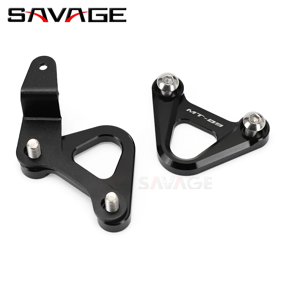 Rear Footrest Blanking Plates For YAMAHA MT09 MT 09 2014-2020 Motorcycle Pedal Moto Foot Rest Peg Accessories Racing Hook CNC