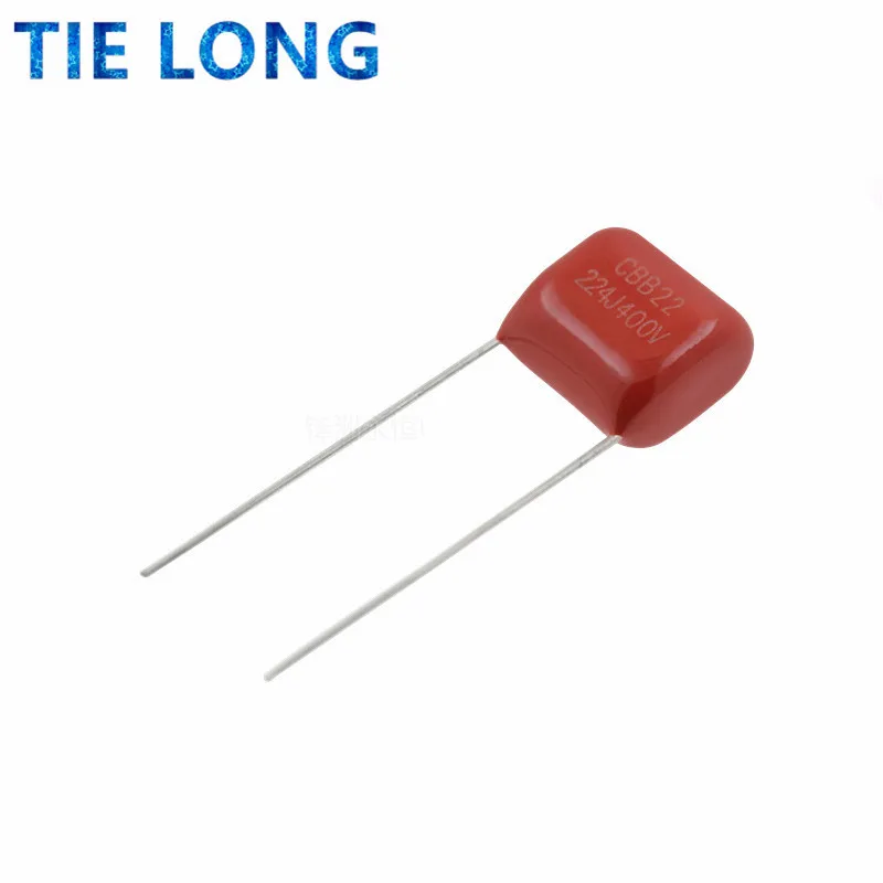 20PCS 400V224J 400V 0.22UF 220NF 400V 224J 224 CBB P10 Polypropylene film capacitor