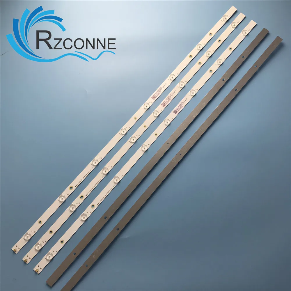 Fita de retroiluminação led 850mm 8 lâmpadas para tv lcd de 43 polegadas modelo (0) 3v/led