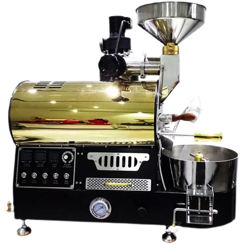 3kg Capacity Commercial Coffee Bean Dark Roaster Equipment Gas Or Electric Alaska Asador Coffee Roasting Machine For Sale