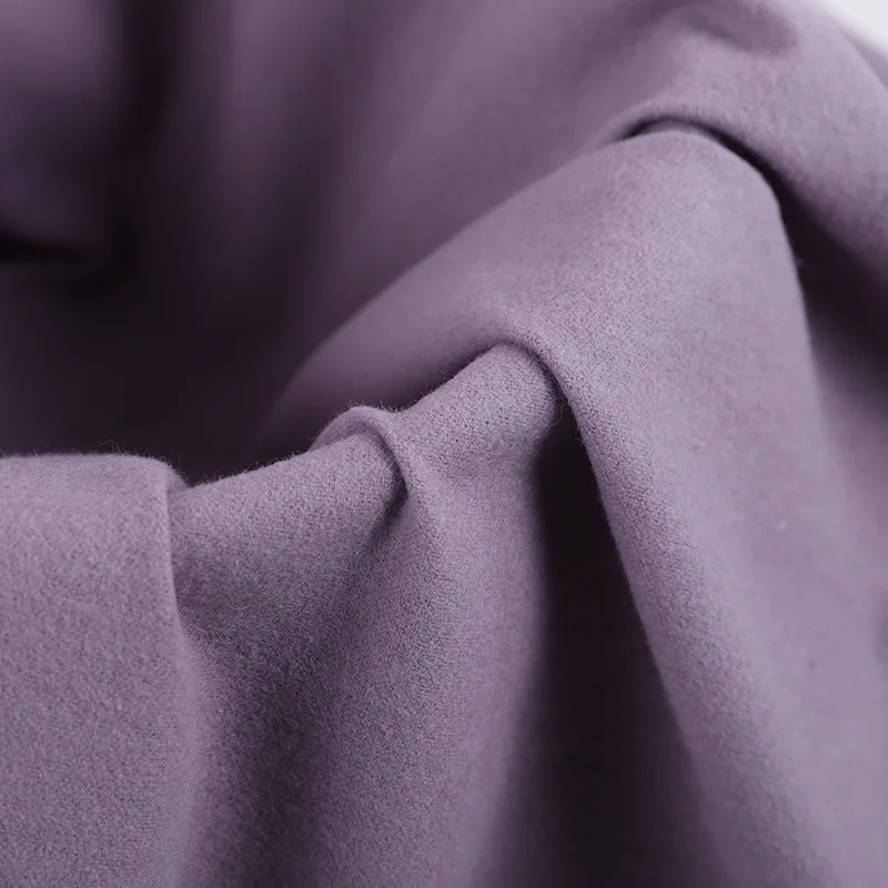50*148CM 100% Cotton Solid Color Flannel Plain Flannel Fabric For Clothes Pajamas Blanket Curtain Packaging DIY Handmade