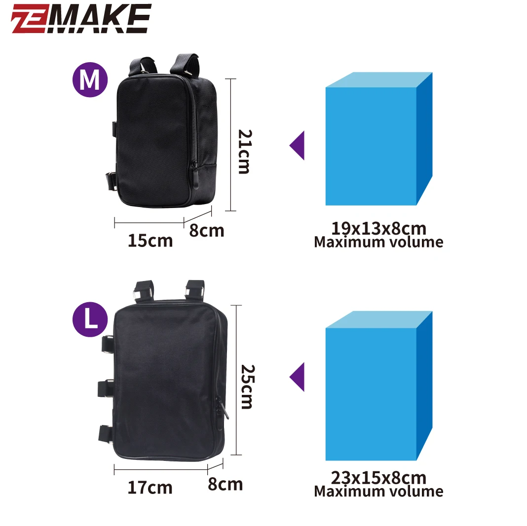 Bicycle Bike Tube Frame Pack Bag Case Battery li-ion Tool Box Storage Hanging  Waterproof Convenience for Bicycle