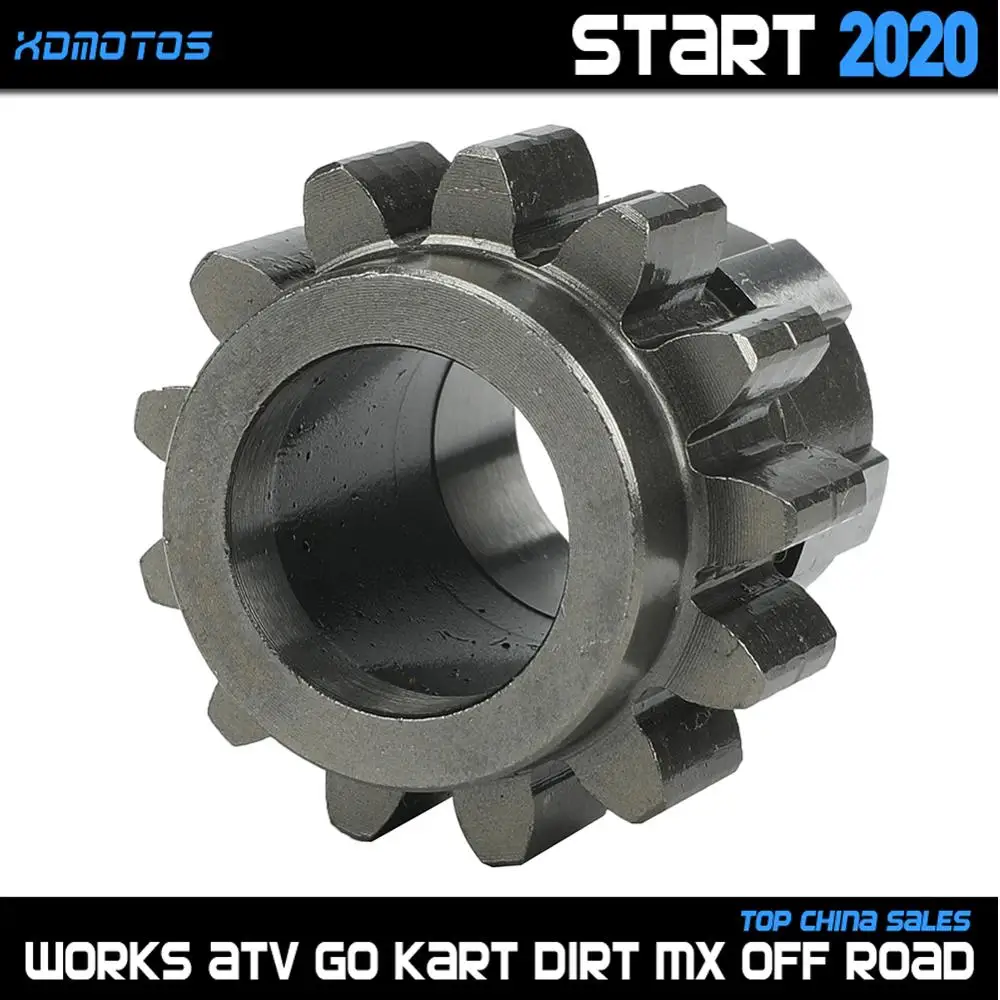 Motorcycle Engine Gear Driven Gear 13 Teeth For lifan LF 150 150cc 1P56FMJ Horizontal Kick Starter Engines Dirt Pit Bikes Parts