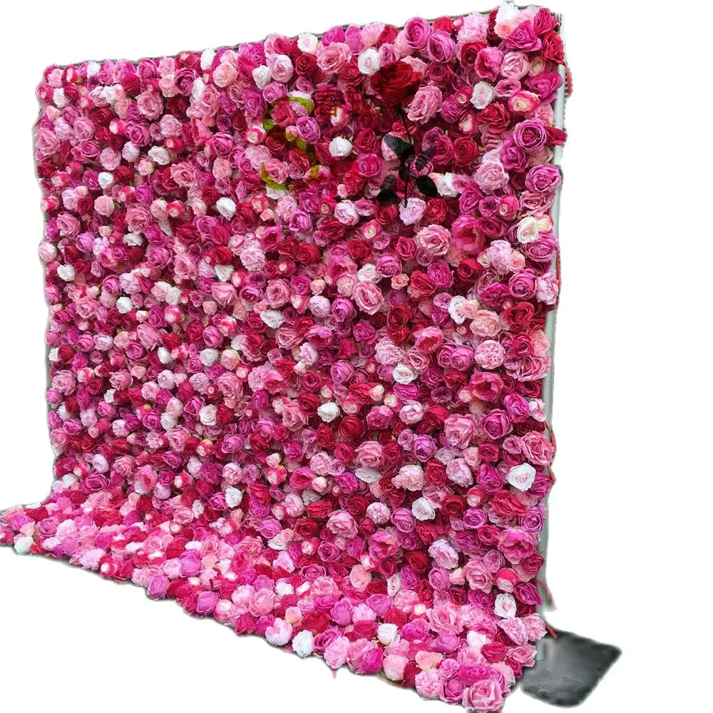 

SPR Wedding Event Floral Artificial Rose Flower Wall For Garden Backdrop For Garden Decoration