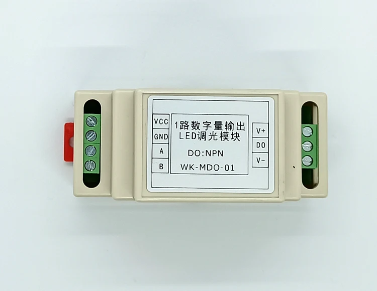 Module de sortie numérique à 1 canal, Module de Communication DO RS485, variateur LED MODBUS-RTU carte Guide Rail