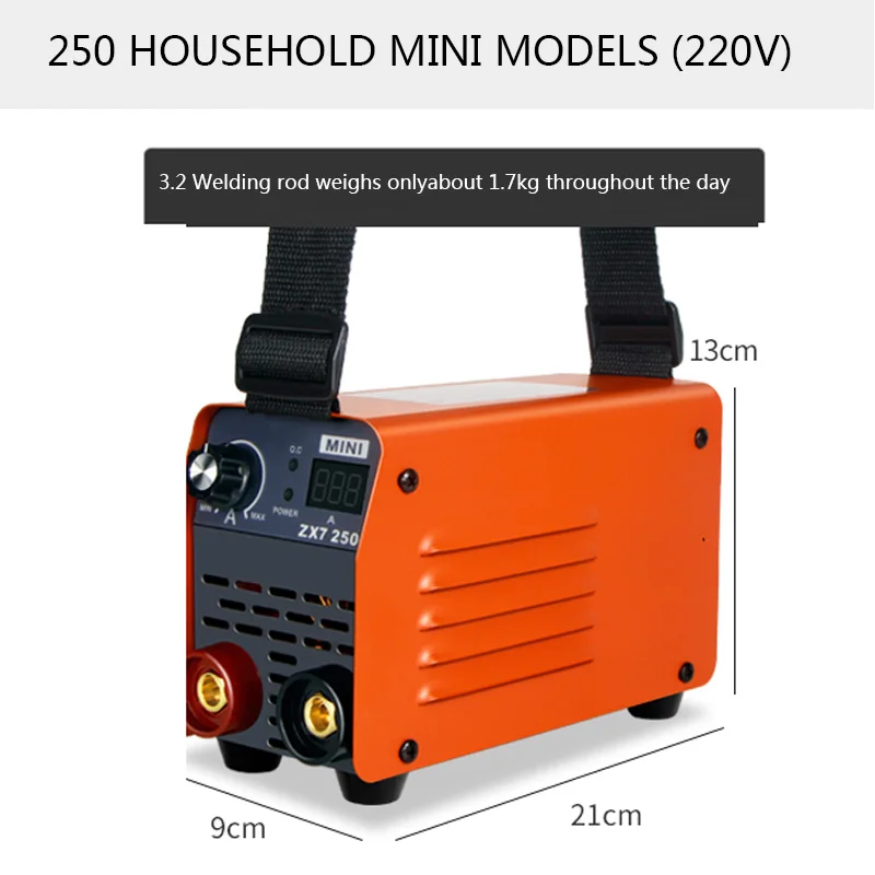 

ZX7-250 Household Mini Small Electric Welding Machine 220V/2000W Portable Industrial-Grade Electric Welding Machine