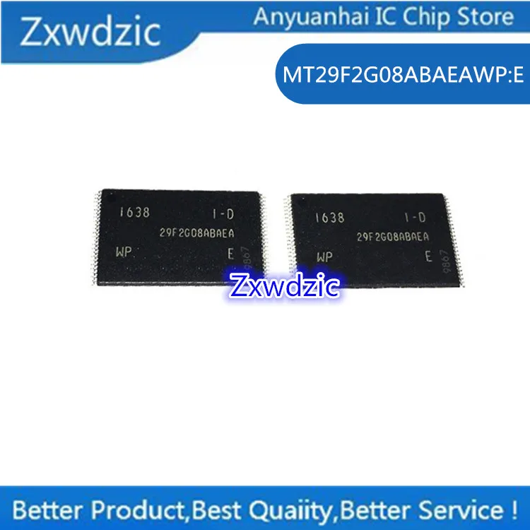 

10pcs 100% New Original MT29F2G08ABAEAWP:E TSOP48 Memory Chip MT29F2G08ABAEAWP : E