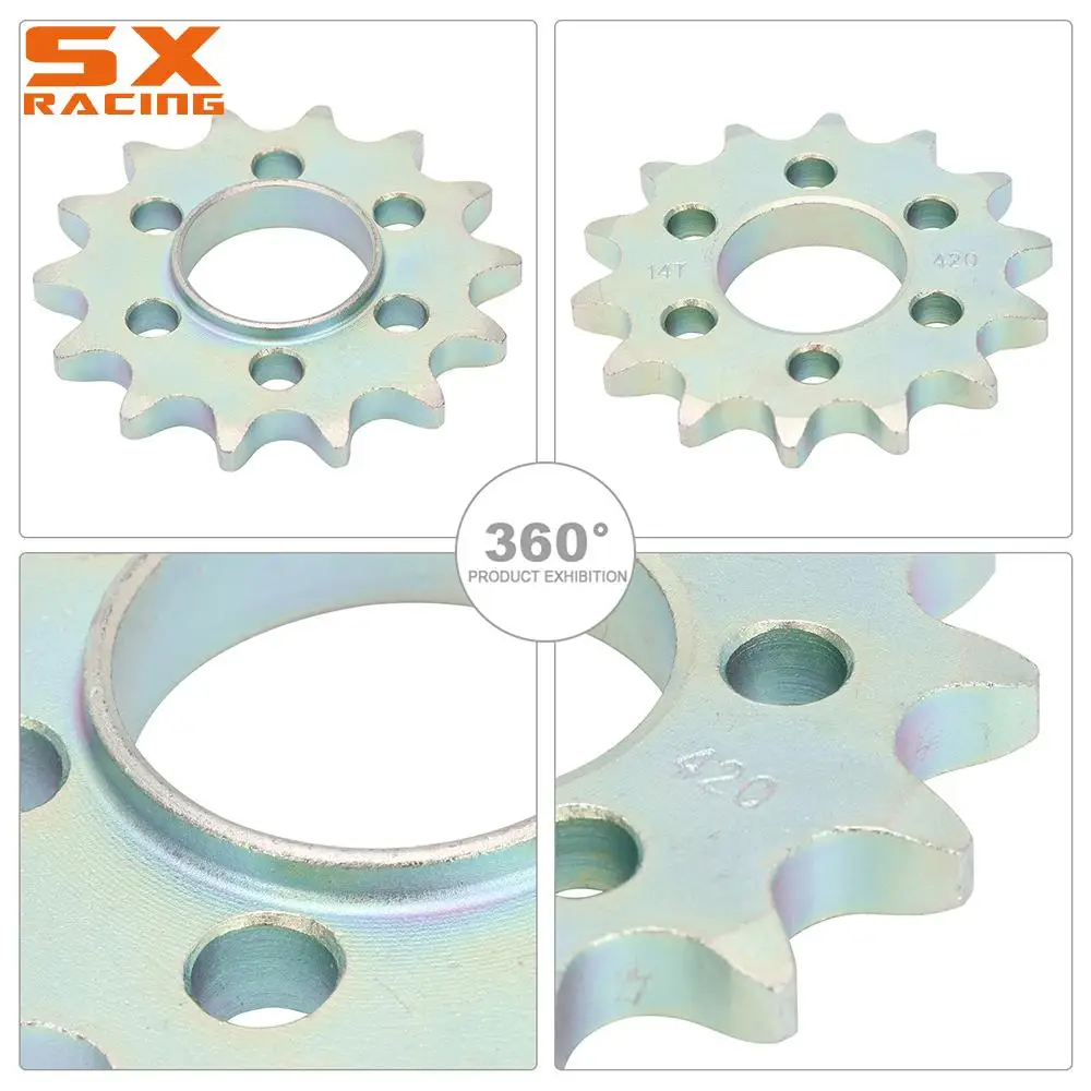 Electric Off-Road Motorcycle 14T Sprocket For Sur-Ron Surron Light Bee S X