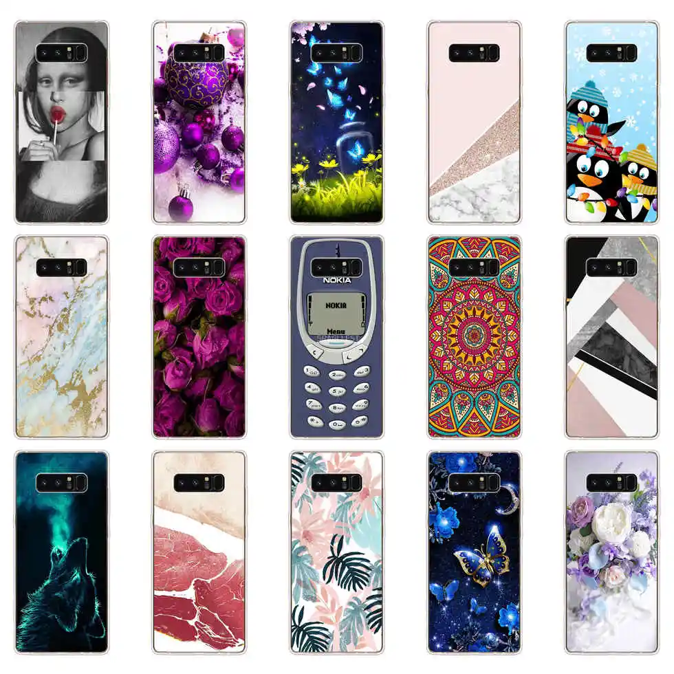 Case For Samsung Galaxy Note 8 Cases Star Space Fundas Samsung Note 8 Covers Etui