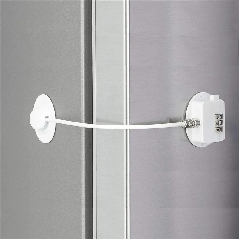 3 Code Freezer Lock  Security 3 Password Fridge Refrigerator Child Proof Winodw Drawer Door Toilet