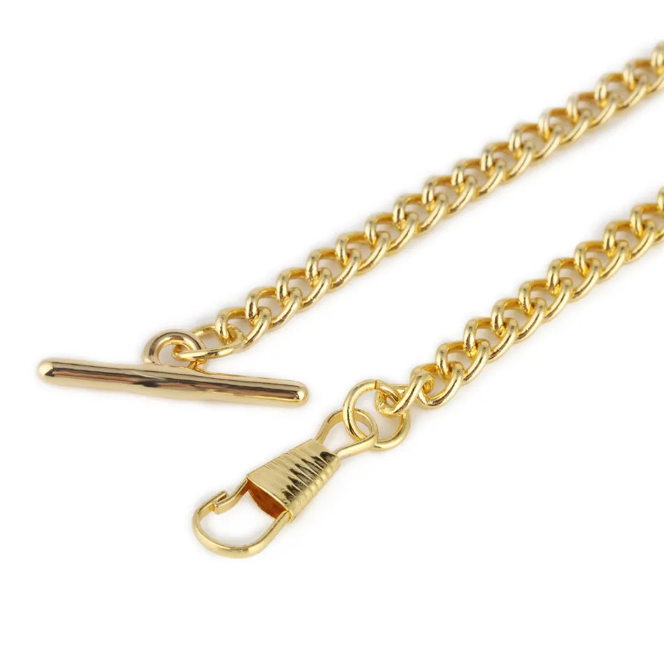 Gold/Black T Bar Pocket Chains