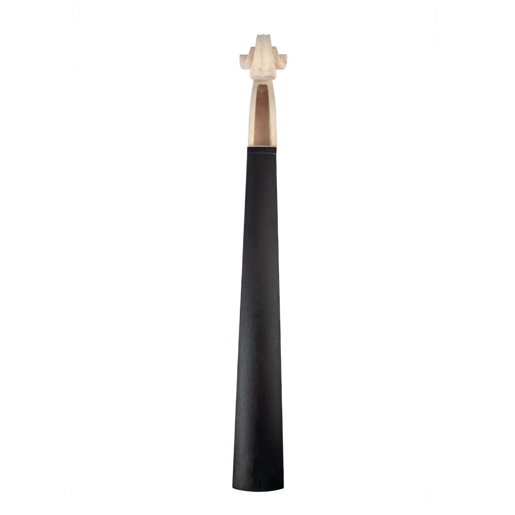 

Violin Neck Ebony Carved Scroll Fingerboard Parts For DIY Players
