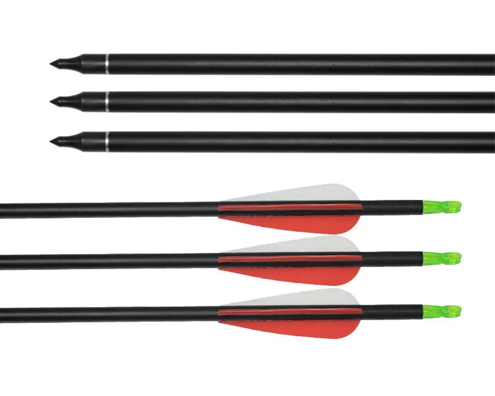 6pcs Archery Carbon Arrows 31