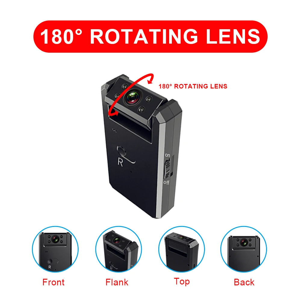 Topodome Mini WiFi 2MP1080P P2P HD SD Card Night Version CMOS Micro Voice Recorder Wireless Video Surveillance CCTV IP Camera