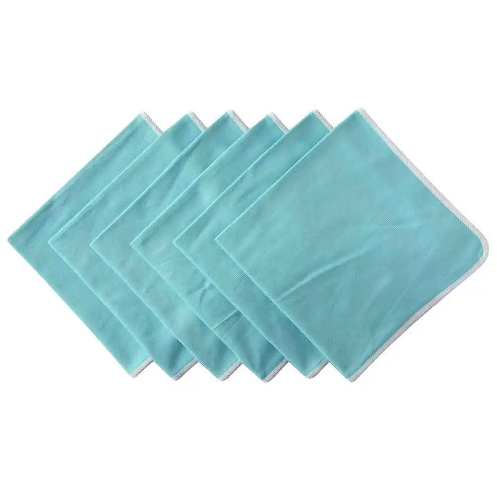 Sinland Household Microfiber Towel Car Glass Window Mirrors Windshield Cleaning Cloths Kitchen Rags Fast Drying 40x40cm 10 Pcs